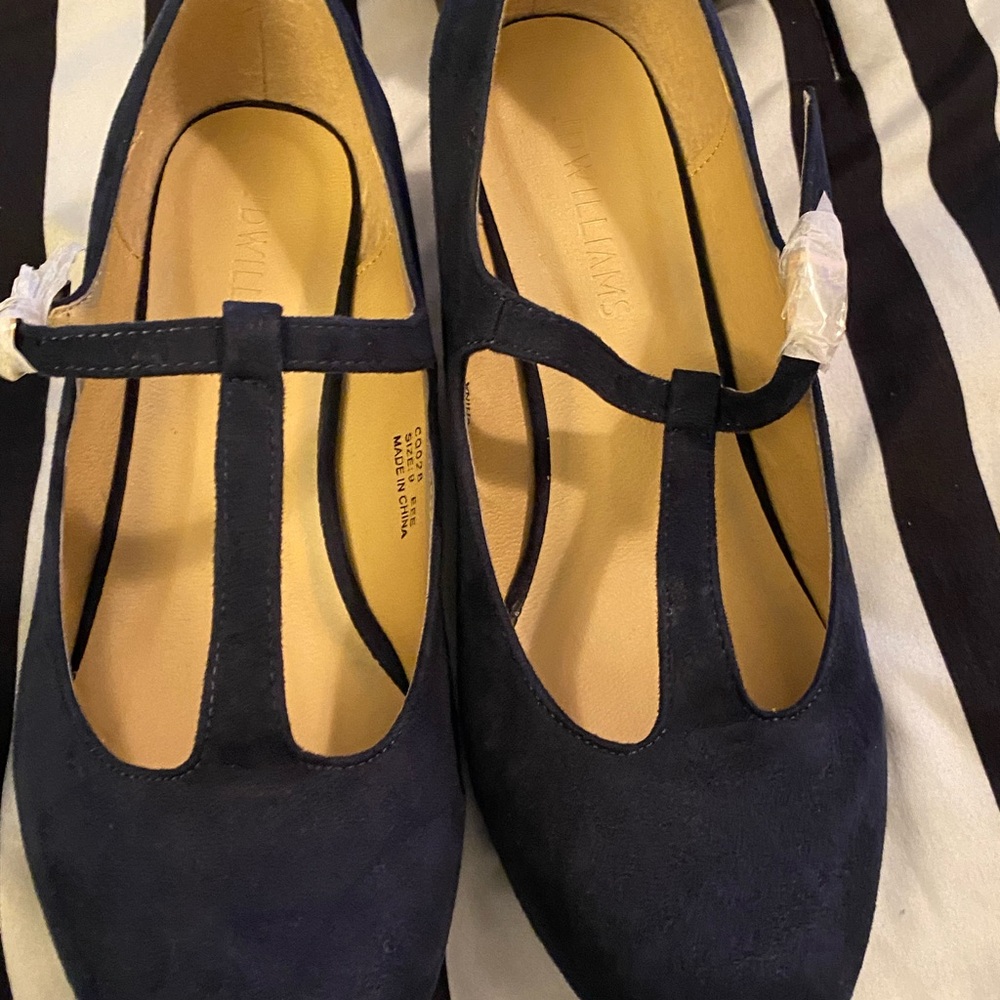 Blue Suede Heels